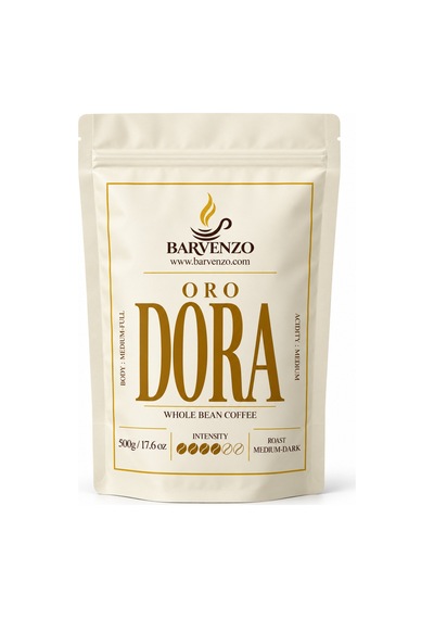 Barvenzo Oro Dora 500 G İpeksi Lezzet Çekirdek Kahve