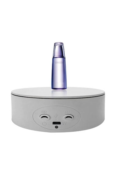 Schulzz 13 Cm Panorami V2 Mini Ai Stant 360 Dönen Çekim Ve  Ürün Sunum Standı 4 Kg Kapasiteli Beyaz 13cm