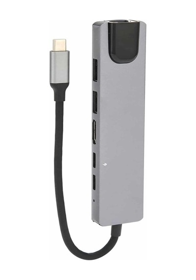 Type-c Çoklayıcı 8 Portlu Apple Macbook Uyumlu Tf Sd Kart Dönüştürücü 0