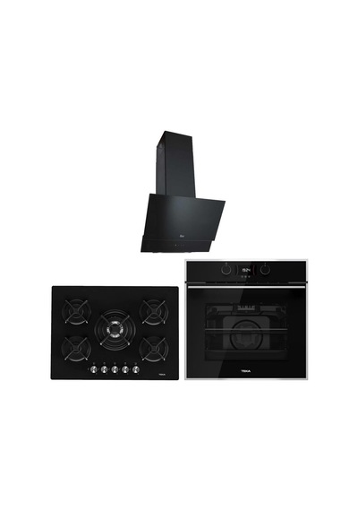 Teka HLB 840 SS +  HF LUX 70 5G +  TVT 60.1 Siyah Ankastre Set