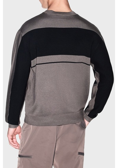 Armani Exchange Yün Karışımlı Regular Fit Yuvarlak Yaka Kazak Erkek Kazak Xm002730 Af14007 M6029 Kahve-siyah Armani Exchange Yün Karışımlı Regular Fit Yuvarlak Yaka Kazak Erkek Kazak Xm002730 Af14007 M6029 Kahve-siyah