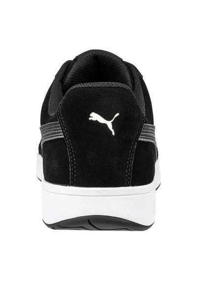 Puma Safety Iconic Black Low S1pl Esd Siyah İş Ayakkabısı Fiberglas Burunlu Metal İçermez 43