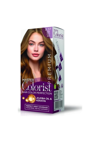 Premıum Yarı Kit Set Saç Boyası 8.37