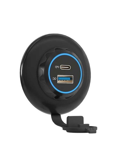Qyouth Usb Telefon Şarj Aleti Qc3.0 Pd 30w + Jm, Hızlı Modifiye Gemi Ve Araba Cihazı