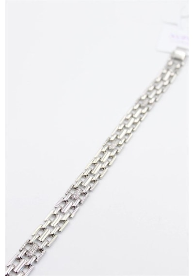 Taşlı Xuping Bileklik - Gümüş Çok Renkli 16274750