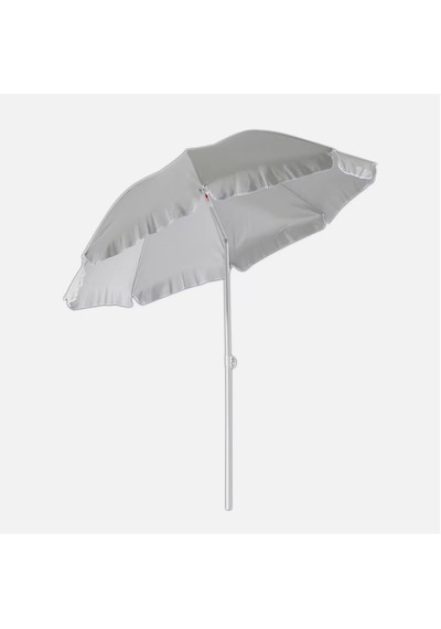Eğilebilen Plaj Şemsiyesi 200 cm Gri
