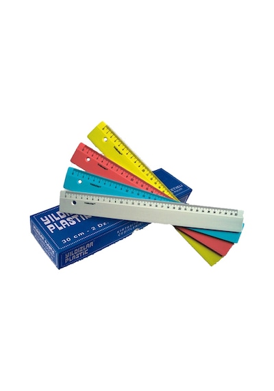 Yıldızlar 070 Standart Cetvel Plastik Renkli 30 CM