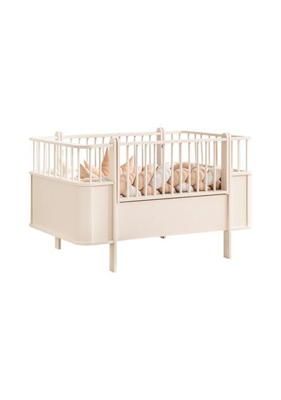 Mdf Beşik, Dünya Büyüyen Beşik 80x130 - 1 Adet 80x130 Comfort Yatak Beyaz