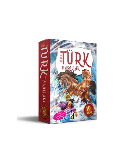 4 Ve 5 Sınıflar Büyük Türk Masalları 10 Kitap Set + Hds