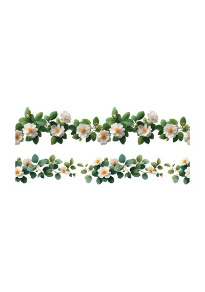 Ütü İle Bordür Rub On Transfer Kağıdı 150cm Rk211