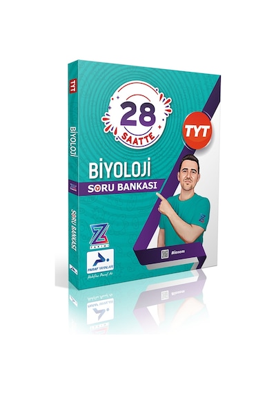 TYT Biyoloji Paraf Z Takım Video Soru Bankası -  PRF Paraf Yayınları