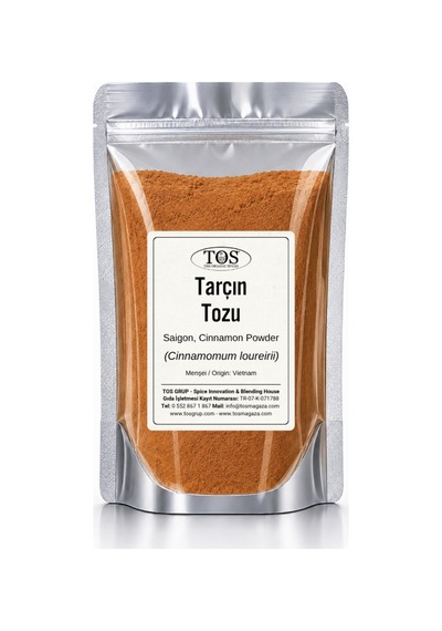 Tarçın Tozu, Vietnam 50 gr (1. Kalite) Cinnamomum loureirii / Saigon Tarçını, Cinnamon Powder