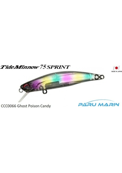 Duo Tide Minnow 75 Sprint Ccc0066 / Ghost Poison Candy