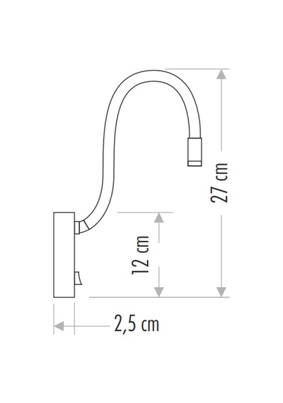 Cata Ct-5232 Baykuş Ledli Aplik 3w Günışığı