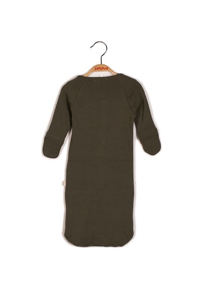 Zeyland Unisex Bebek Önden Çıtçıtlı Uyku Tulumu - Hakı Haki