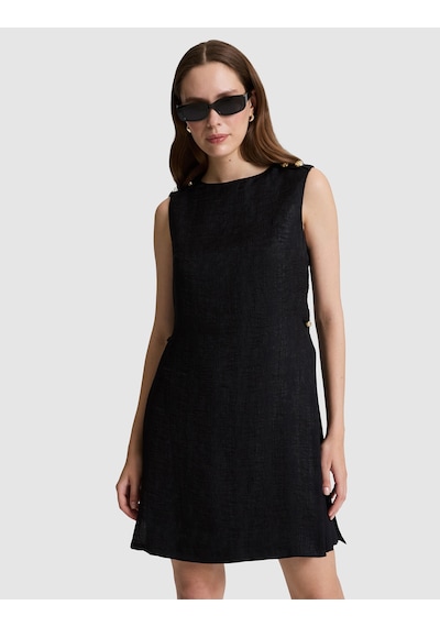 Pierre Cardin Kadın Siyah Elbise Dokuma 50324151-vr046