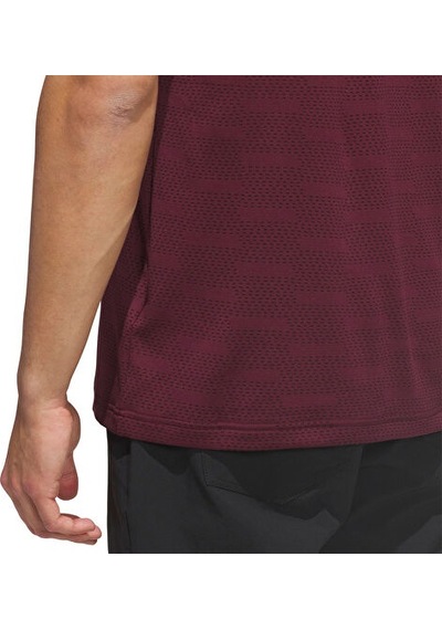 Adidas Ultımate365 Jacquard Erkek Günlük Polo Tişört Kw1738 Kırmızı