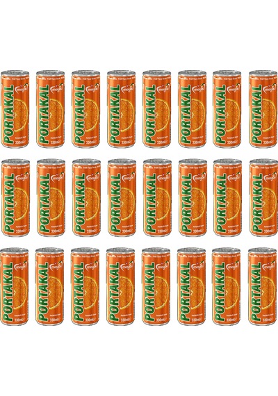 Meysu Portakal Aromalı Gazoz 330 Ml X 24 Adet
