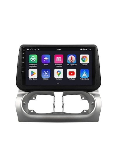 Opel Corsa Android Multimedya Sistemi 2000-2006 4gb Ram, 64gb Hafıza, Bluetooth, Carplay & Android Auto Kamera  9"
