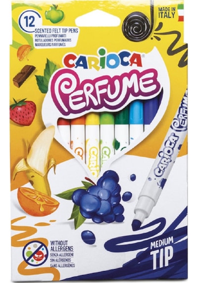 Carioca Keçeli Boya Kalemi Kokulu 12 Li 42672