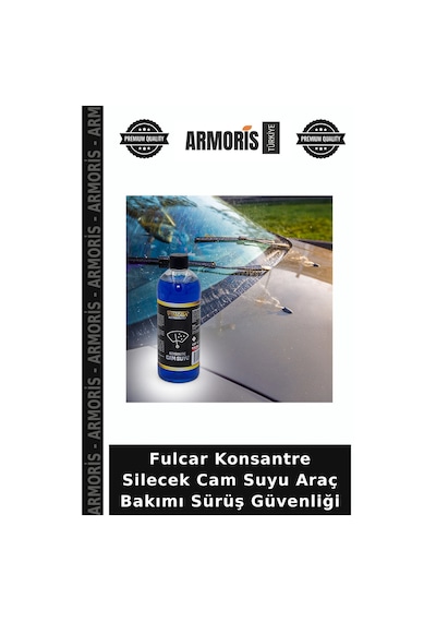 Fulcar Konsantre Silecek Cam Suyu Araç Bakımı Sürüş Güvenliği