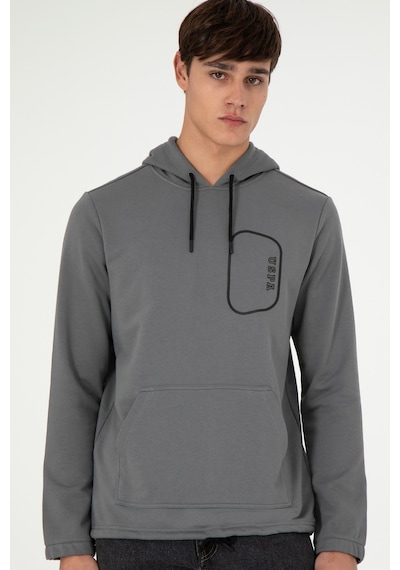 U.s. Polo Assn. Erkek Gri Sweatshirt 50293310-vr024 Gri