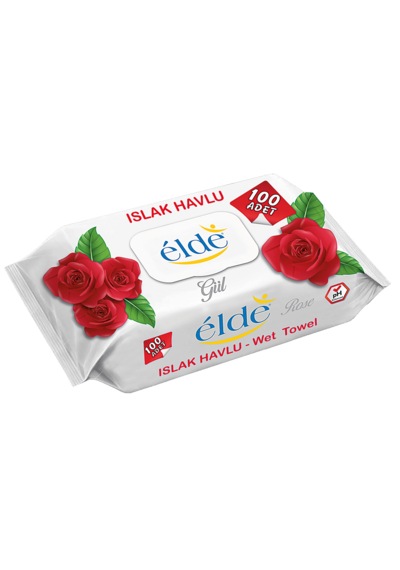 Şeylişeyler - Élde Islak Havlu 5'li Ekonomik Paket 5 Paket X 100 Adet - Toplam 500 Yaprak 5'li Set