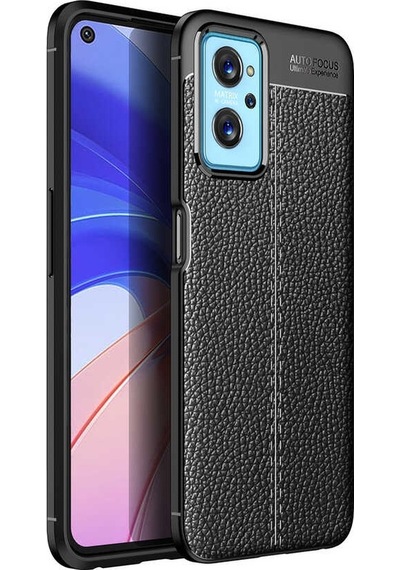 Oppo A36 Kılıf Focus Deri Görünümlü Kamera Korumalı Silikon Kılıf