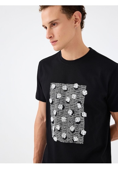 Loft Regular Fit Erkek Tshirt K.kol Lf2041163 Q1.v1 Siyah