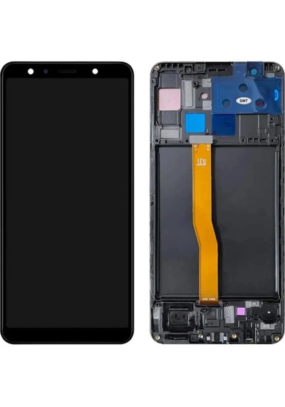Samsung UyumluGalaxy A7 2018 A750 Lcd Ekran Dokunmatik Tft Çıtalı