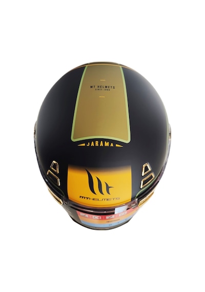 MT Jarama Baux B6 Şeffaf Vizörlü Kask Mat Yeşil
