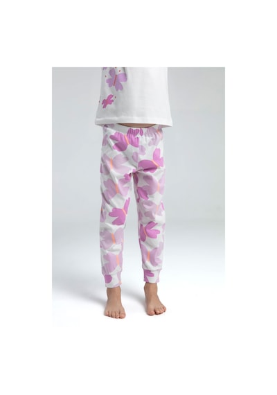 Rolypoly Kız Çocuk Beyaz Pijama Takımı 5274-47606 Beyaz