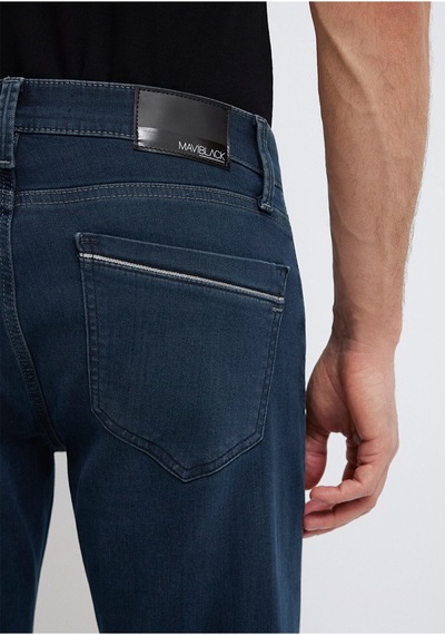 Mavi Erkek Marcus Dark Foggy Jet Black Jean Pantolon 0035126972 Lacivert