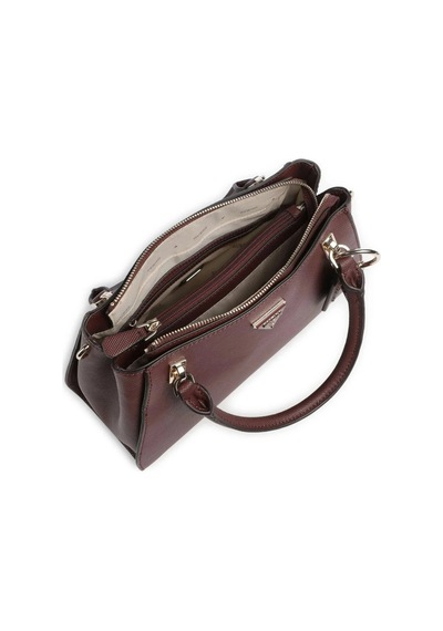 Guess Noelle Iı Luxury Satchel-kadın Omuz Çantası -zg967207 Bordo