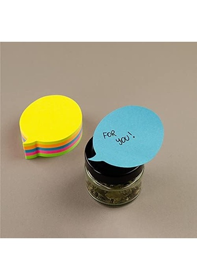 Kores N48707 Yapışkanlı Not Kağıdı Sprehblase, 70 X 70 Mm, 250 Yaprak