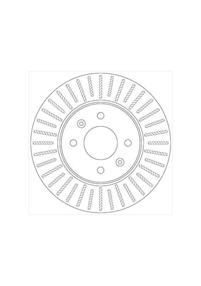 Kia Rio 3 Ön Fren Diski 256 Mm 2012-2017 Trw