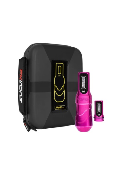 Fk Irons Flux Max 4.0 Mm Stroke Bubblegum Renk Çift Bataryalı Kablosuz Dövme Makinesi