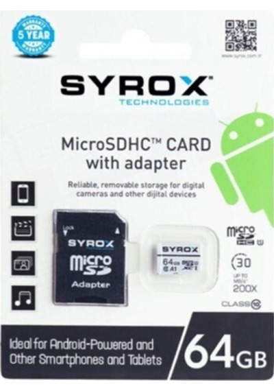 Syrox Hafıza Kartı 64 Gb