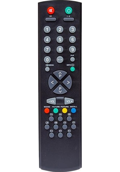 Vestel 2040 Siyah L Serisi Tv Kumandası