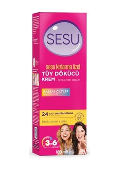 Sesu Tüy Dökücü Krem 100ml. Ağdaya İlk Adım