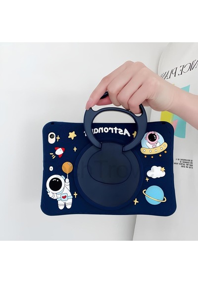 Redmi Pad Se 11 İnç Kılıf Stand Olabilen Askılı Sevimli Astronot Figürlü Tablet Kılıfı Arka Kapak Redmi Pad Se 11 İnç Kılıf Stand Olabilen Askılı Sevimli Astronot Figürlü Tablet Kılıfı Arka Kapak