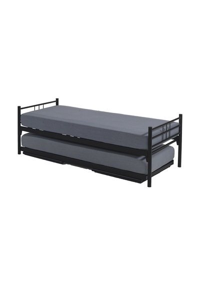 Bedliga Yavrulu Ikiz Tek Kişilik - Çift Kişilik Metal Karyola