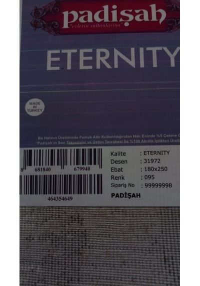 Padişah Halı Eternity Serisi 31972 095 Tüm Ebatlar
