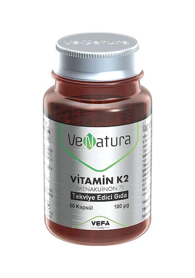 Venatura Vitamin K2 100 Mcg 60 Kapsül