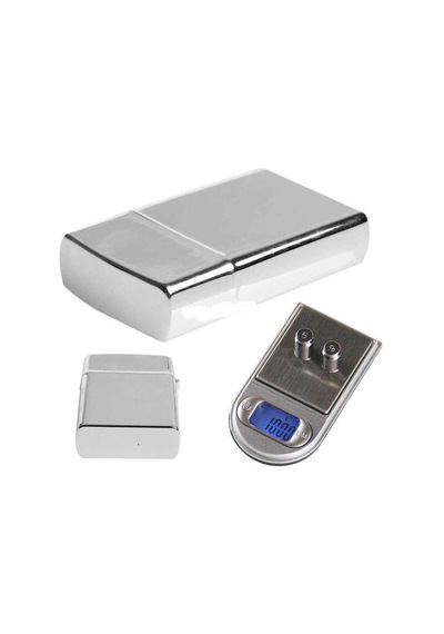 Diamond Zippo Çakmak Şeklinde Kutulu Mini Cep Hassas Dijital Terazi 200gr-0. 01 Diğer