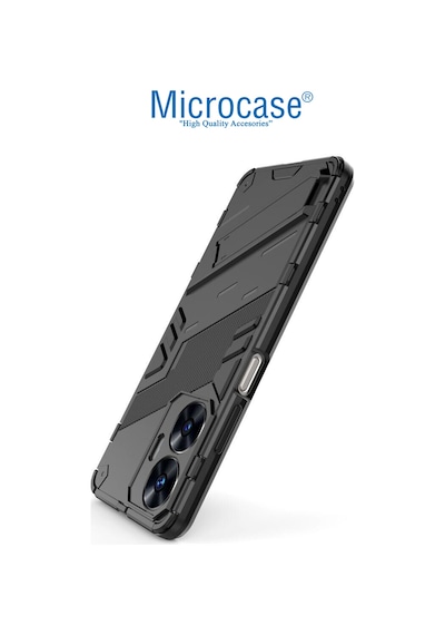 Realme C55 Matrix Serisi Armor Standlı Kılıf - Al3416 Realme C55 Matrix Serisi Armor Standlı Kılıf - Al3416