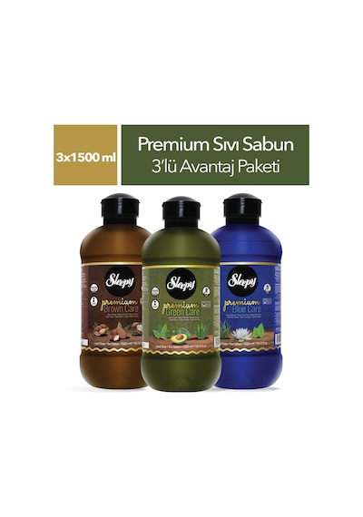 Sleepy Premium Serisi Sıvı Sabun 3 x 1500 ML