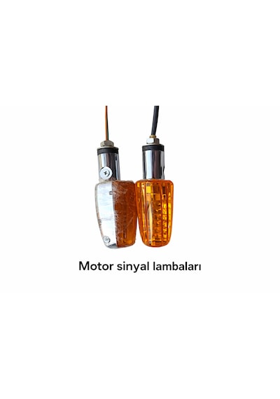 Motosiklet Cg Kuba Model Nikel Sinyal 2 Adet