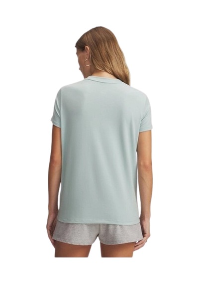 A1383648-477 Under Armour Ua Rival Core Ss Kadın T-shirt Mavi A1383648-477
