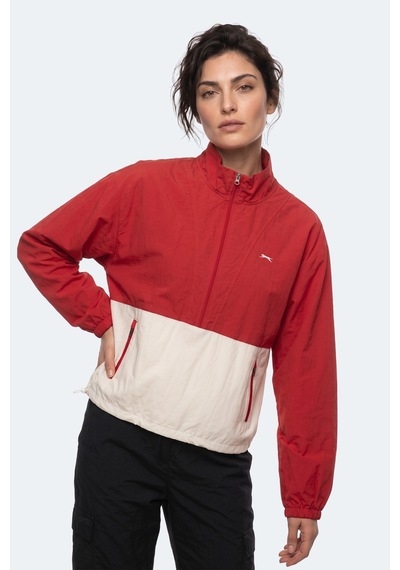 Slazenger Restored Kadın Kırmızı Sweatshırt